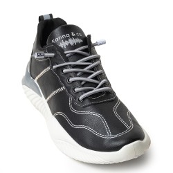 Price Shoes Tenis Moda Hombre 663123CV0912-01NEGRO